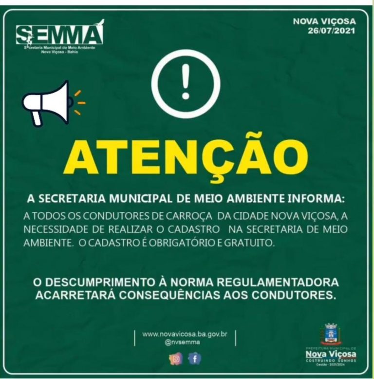 Atenção!!!