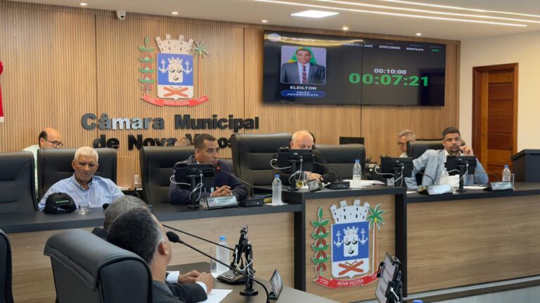 Câmara de Nova Viçosa aprova seis projetos de lei e encerra primeiro semestre com sessão marcada por cobranças à gestão