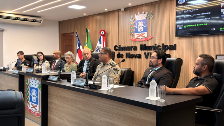 Câmara sedia posse do Conselho Municipal de Segurança Pública de Nova Viçosa