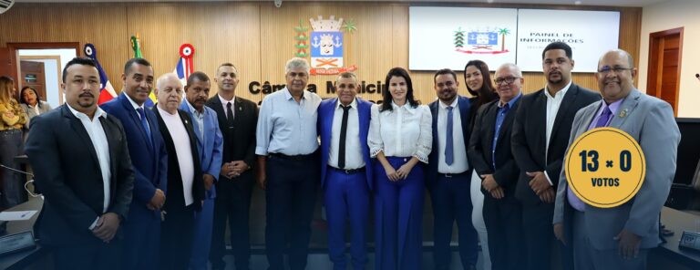 Nivaldo da Cruz Silva é eleito presidente da Câmara de Nova Viçosa para o biênio 2027-2028